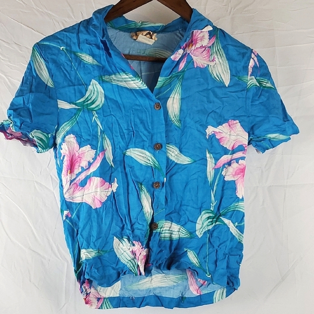 Vintage‎ Floral Hawaiian Shirt